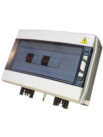 600V Protection Box 2 Inputs 2 Outputs 16A MCB Type II SPD